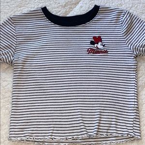 Minnie Mouse Crop Top